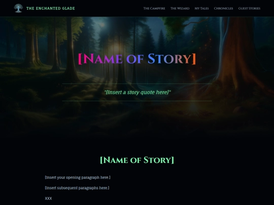 tales/template screenshot
