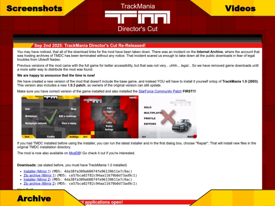 tmdc screenshot