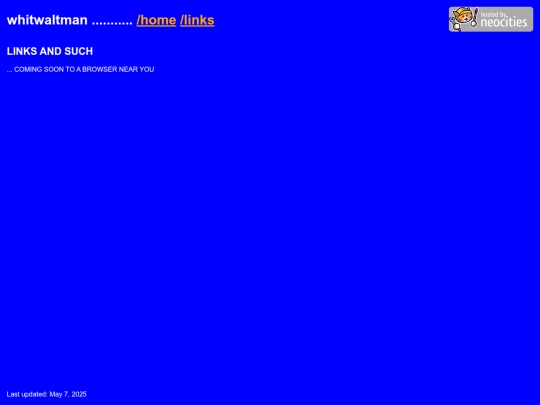 links screenshot