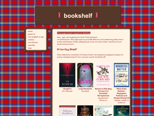 bookshelf screenshot