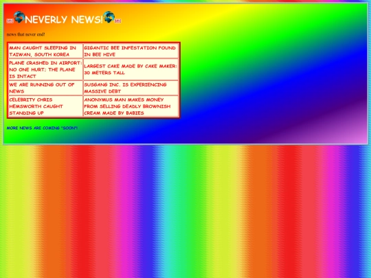 neverly-news screenshot