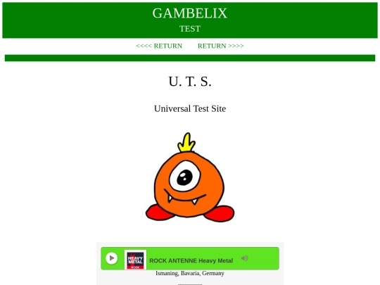test screenshot