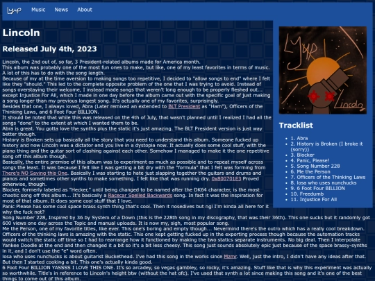 lincoln screenshot