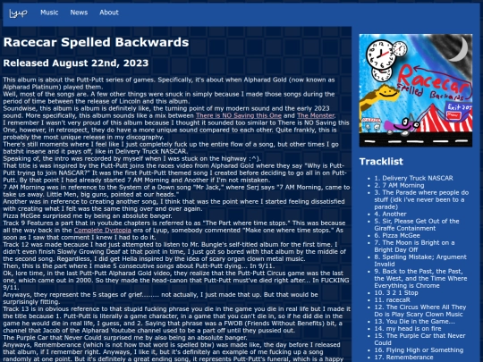 racecarspelledbackwards screenshot