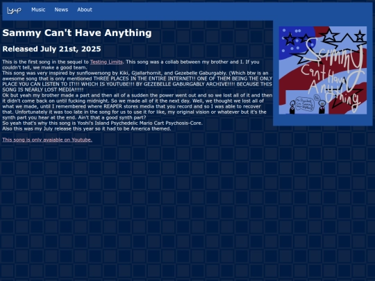 sammycanthaveanything screenshot