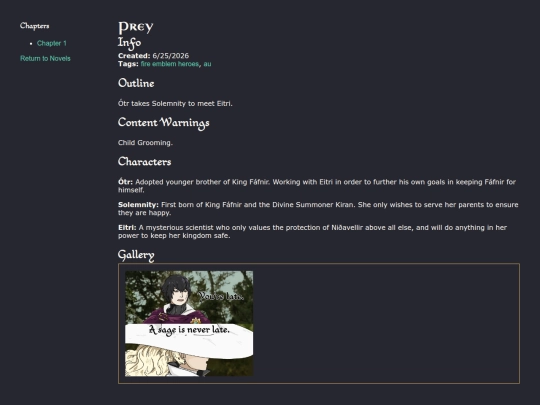 novels/FafnirKiran AU/forest-kingdom screenshot
