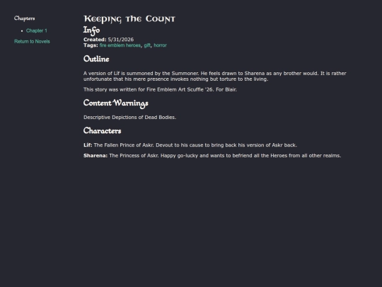 novels/fire emblem/keepingthecount screenshot