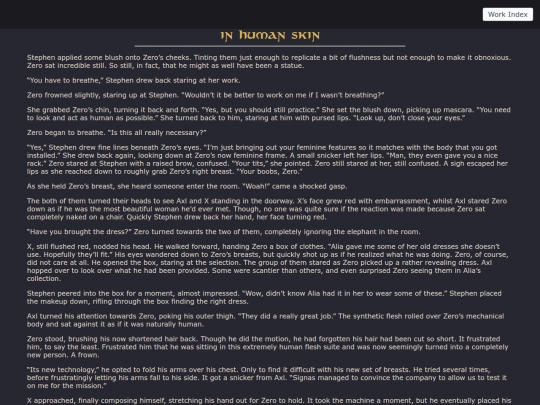 novels/megaman/in human skin/1 screenshot