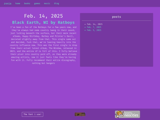 blog/current screenshot