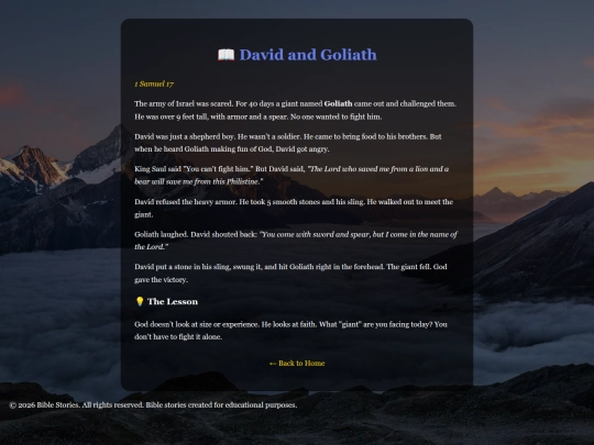 stories/david screenshot