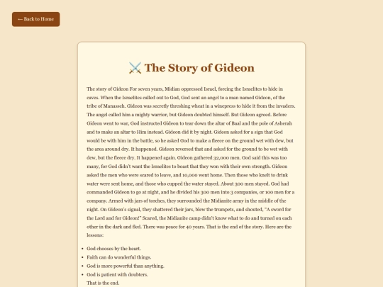 stories/gideon screenshot