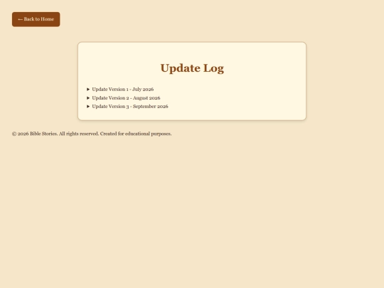 updatelog-biblestories screenshot