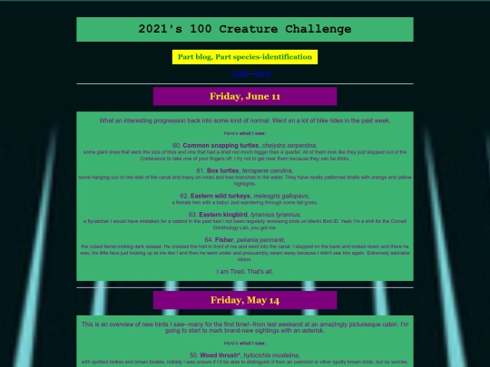 CreatureChallenge screenshot