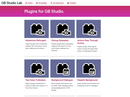 resources screenshot