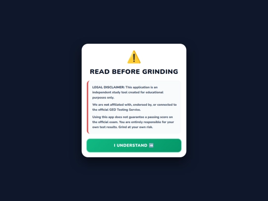 Educational/GED_SS screenshot