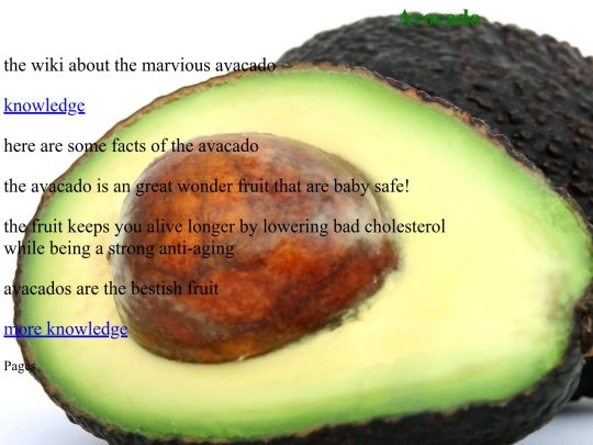 avacado screenshot