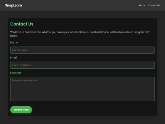 contact screenshot