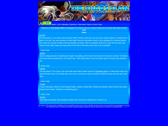 chaosclan screenshot
