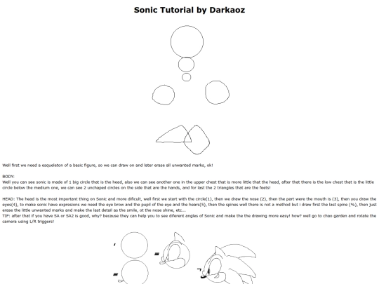 sonictutorial screenshot