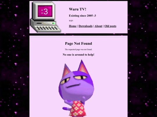 not_found screenshot