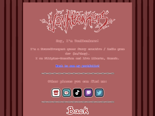 main/aboutme screenshot