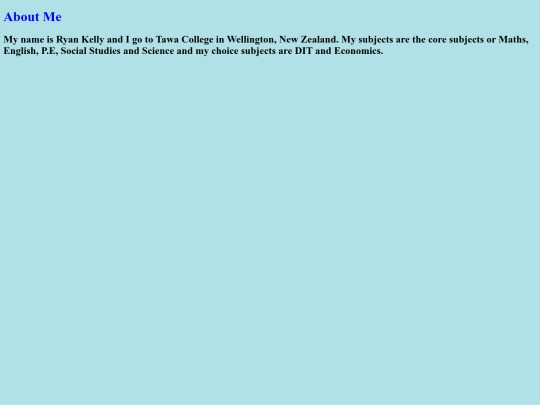 Info screenshot