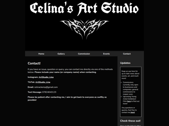contact screenshot