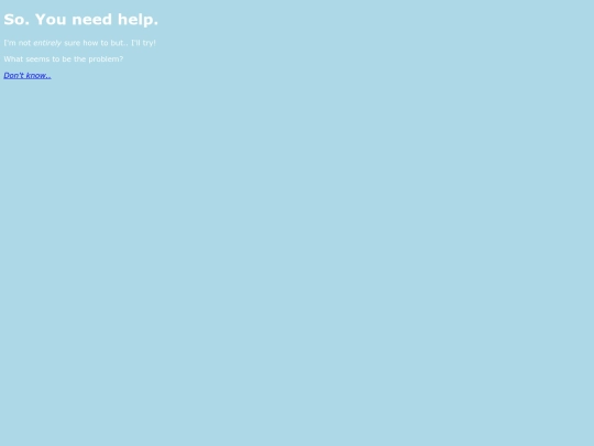 help screenshot