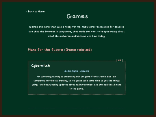 games screenshot