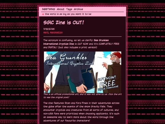 blog/posts/2025-11-18-SGIC-Zine-is-OUT! screenshot