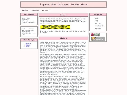 index screenshot