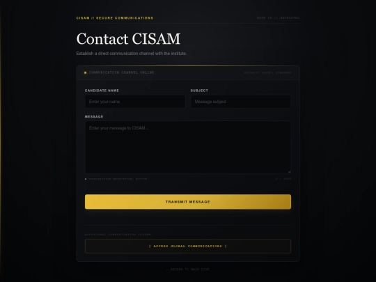 message screenshot