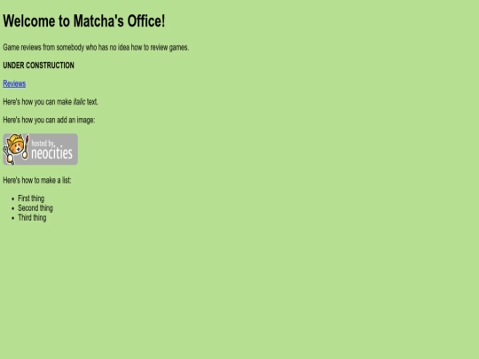index screenshot
