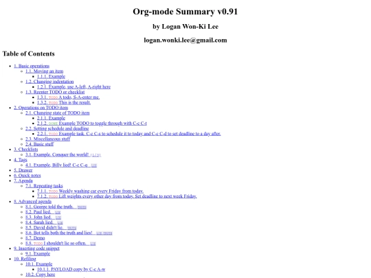 index screenshot