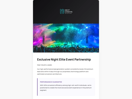 Email screenshot