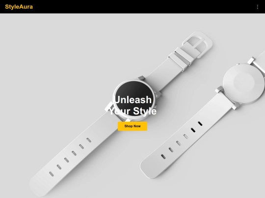 Homepage screenshot