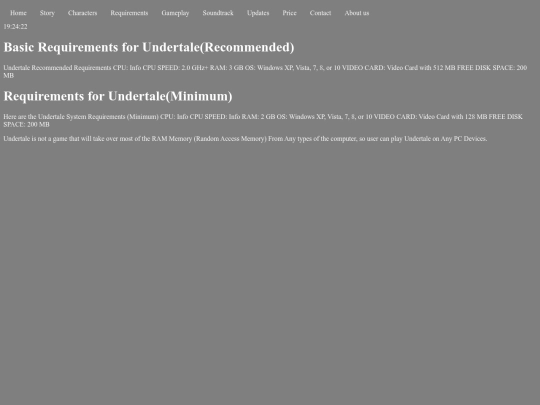 requirements screenshot