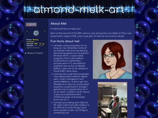 pages/about screenshot