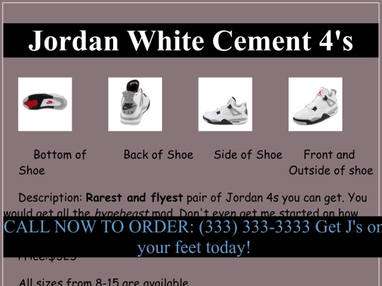 JordanCement4 screenshot