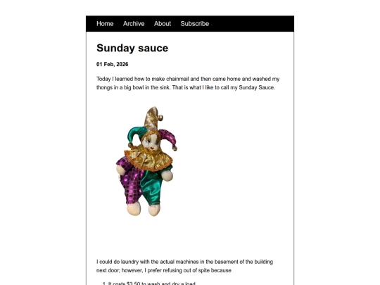 posts/2026-02-01-Sunday-sauce screenshot