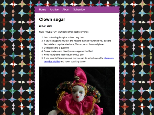 posts/2026-04-22-Clown-sugar screenshot