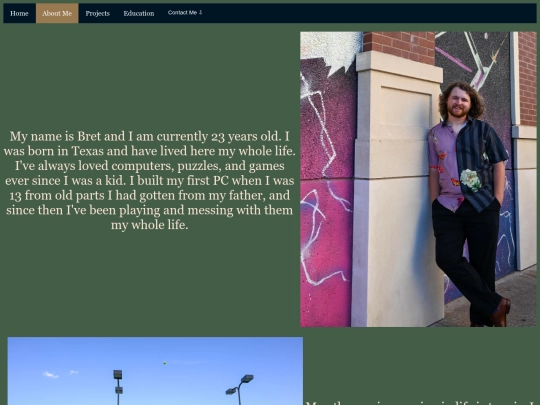 aboutMe screenshot