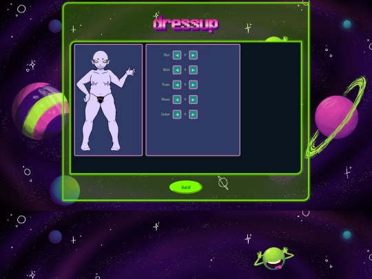 games/dressup screenshot