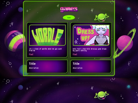 games screenshot