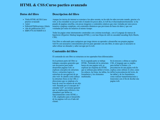 practicascolumnas screenshot