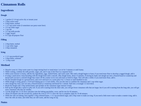 cinnamonrolls screenshot
