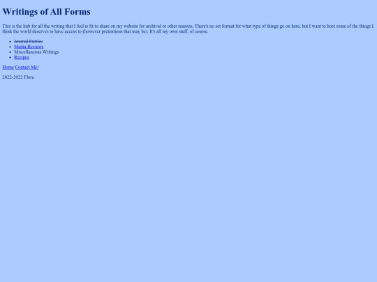 writing screenshot