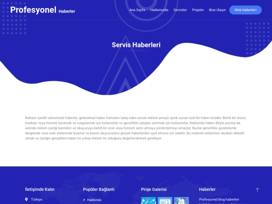 advertorial-haberler screenshot