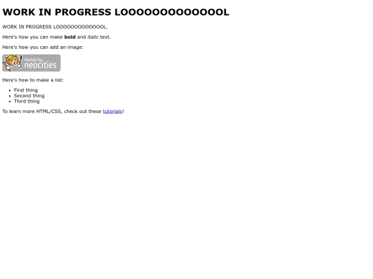 projects screenshot