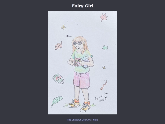 artdisplay/chestnut-door-art-display/fairy-girl screenshot